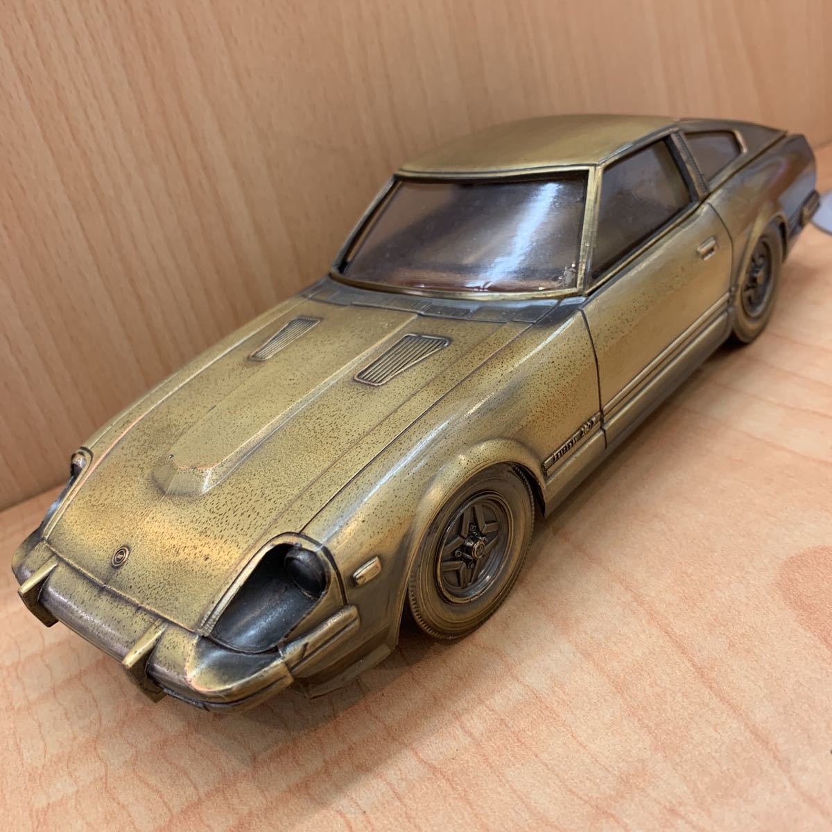 【希少】日産 フェアレディZ シガレットケース 当時物 アンティーク 青箱付き 0018□ 希少 日産 フェアレディZ 灰皿 シガレットケース 置物