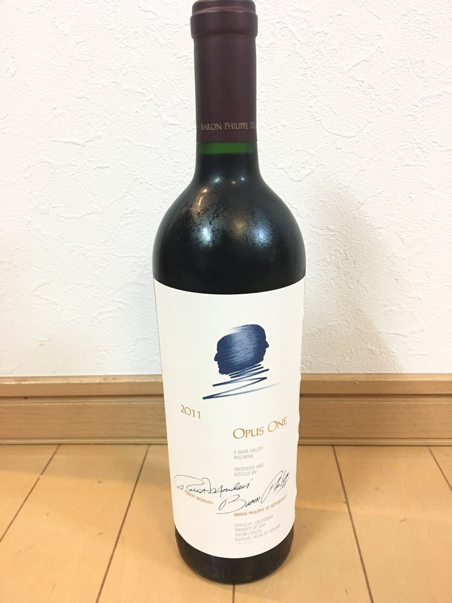 未開栓】OPUS ONE オーパスワン 2011 赤ワイン 750mL 【公式通販】