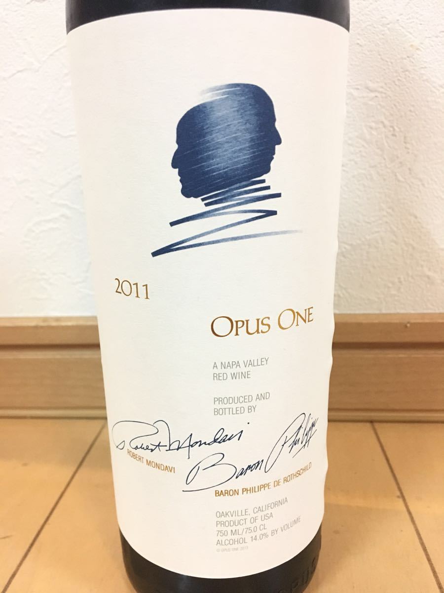 未開栓】OPUS ONE オーパスワン 2011 赤ワイン 750mL 【公式通販】