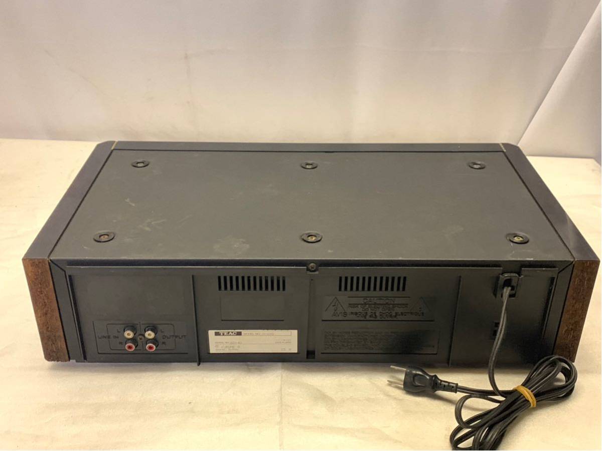TEAC V-680 カセットデッキ ジャンク 扱い 再生、録音できました0005