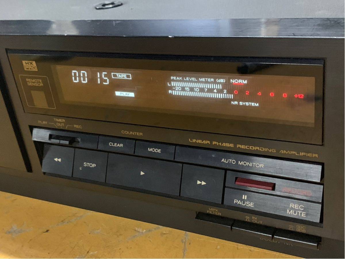 TEAC V-680 カセットデッキ ジャンク 扱い 再生、録音できました0005