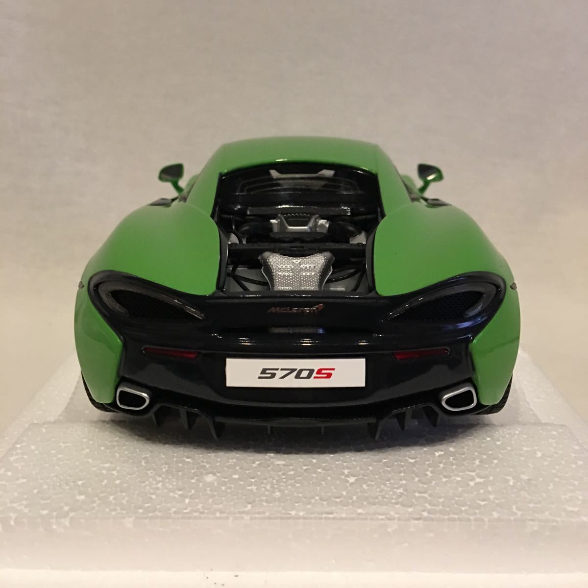 AUTOart 1/18 McLaren 570S Mantis Green Black Wheels オートアート マクラーレン Aa ミニカー モデルカー スーパーカー グリーン
