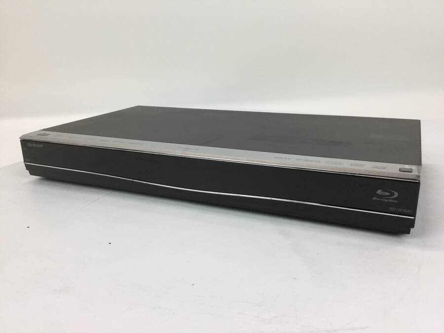 SHARP BD-W1600 HDD⁄BDレコーダー(3D対応品)○現状品 BD-W1500 BD HDD
