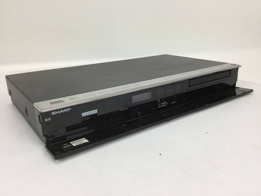 SHARP BD-W1600 HDD⁄BDレコーダー(3D対応品)○現状品 BD-W1500 BD HDD