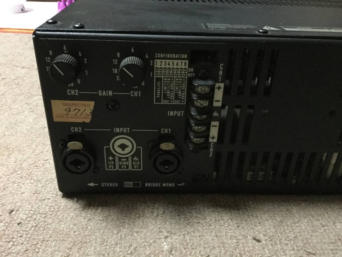 アンプ QSC USA400 中古 _2