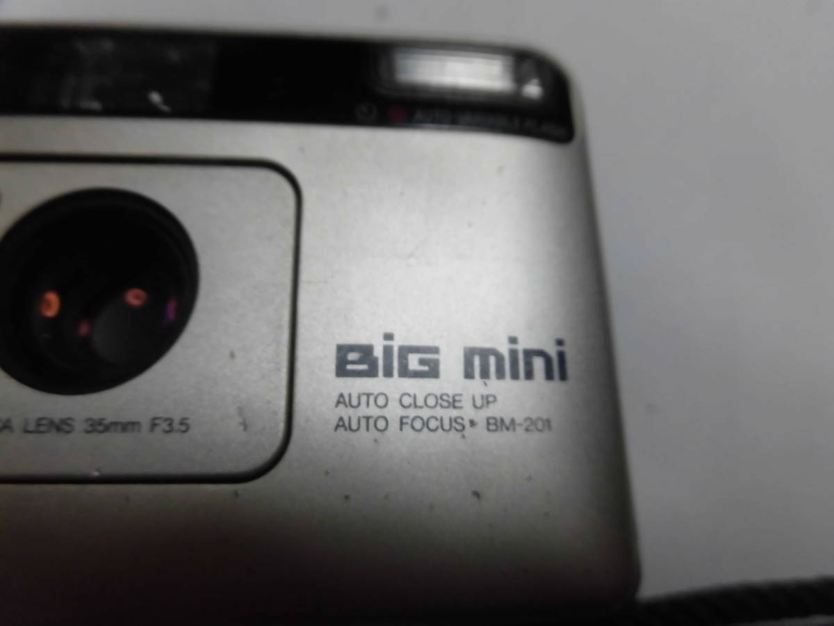 Konica コニカ BIG mini BM-201 カメラ シルバー 訳あり