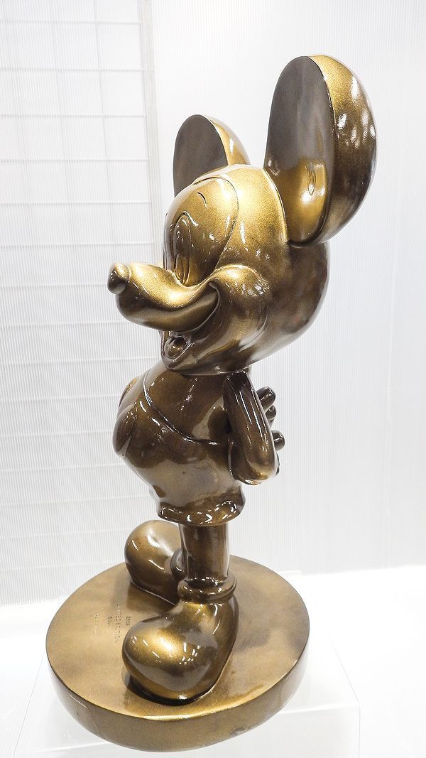 2006年限定品】アニバーサリーミッキー極大ブロンズ像1000体限定品