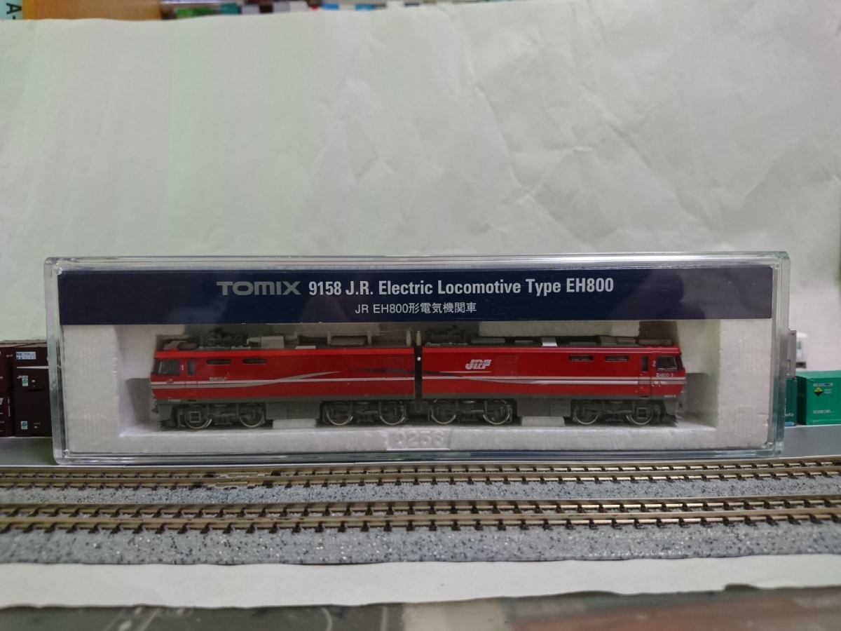 鉄道模型 Nゲージ TOMIX 9158 JR貨物 EH800 電気機関車 コキ牽引にどうぞ！