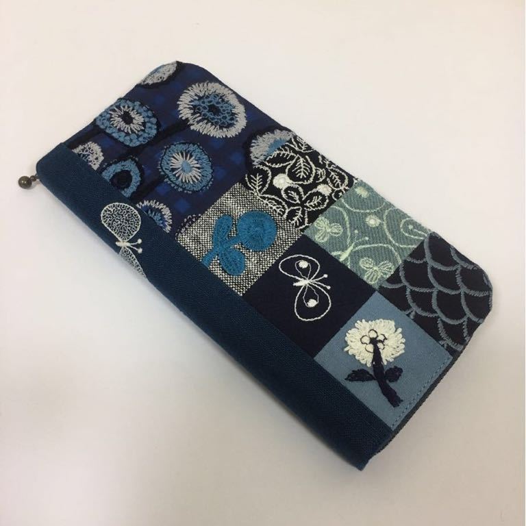ミナペルホネン ハンドメイド L字ポーチ