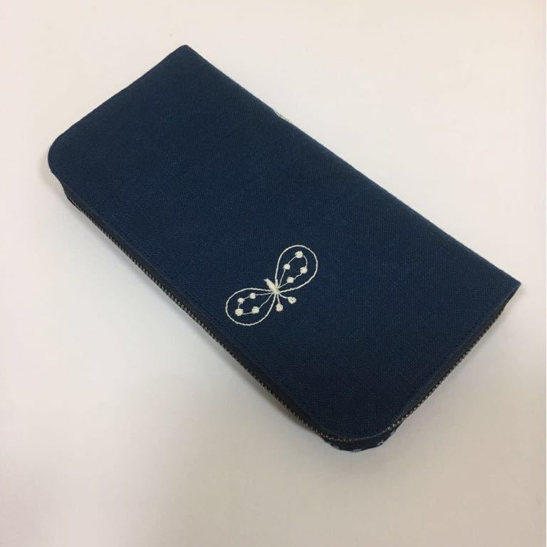 ミナペルホネン ハンドメイド L字ポーチ