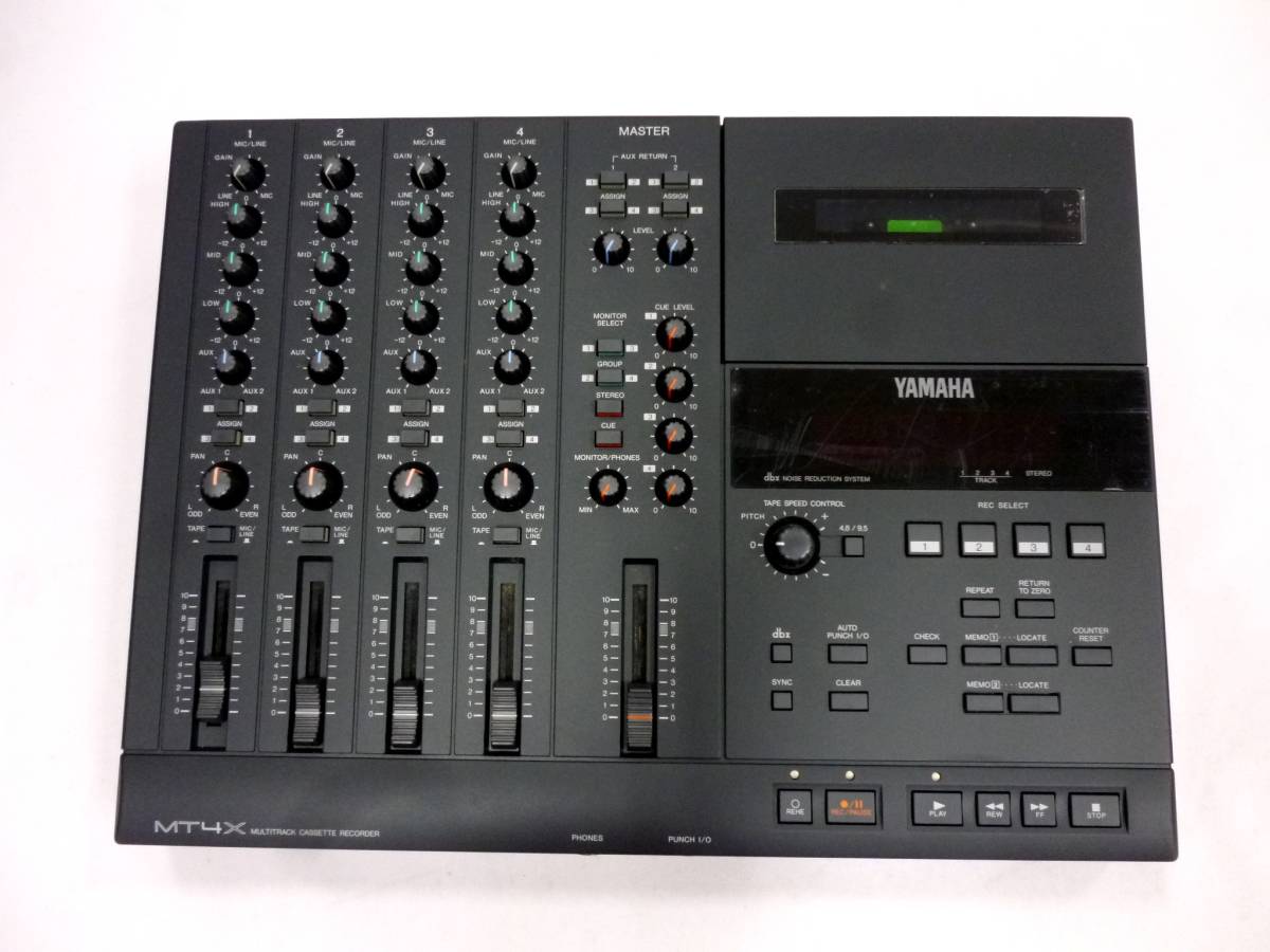 MTR YAMAHA ヤマハ RECORDER⁄マルチトラック レコーダー⁄ブラック⁄機材 