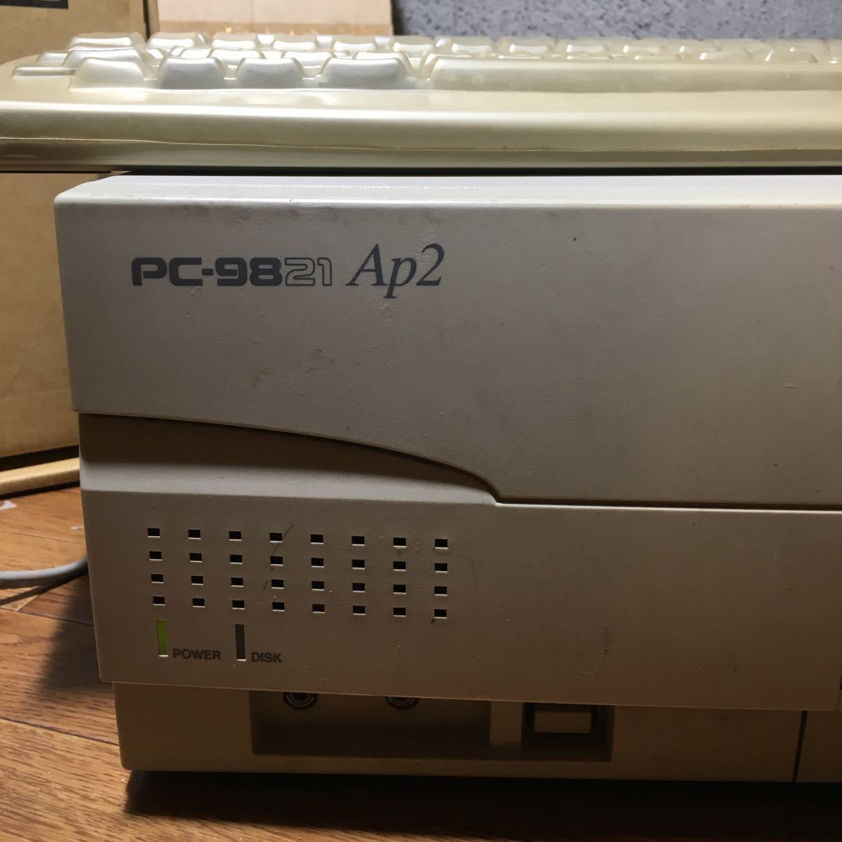 NEC PC-9821Ap2/U2通電OK 付属品 キーボード 付き NEC PC98 本体のみ