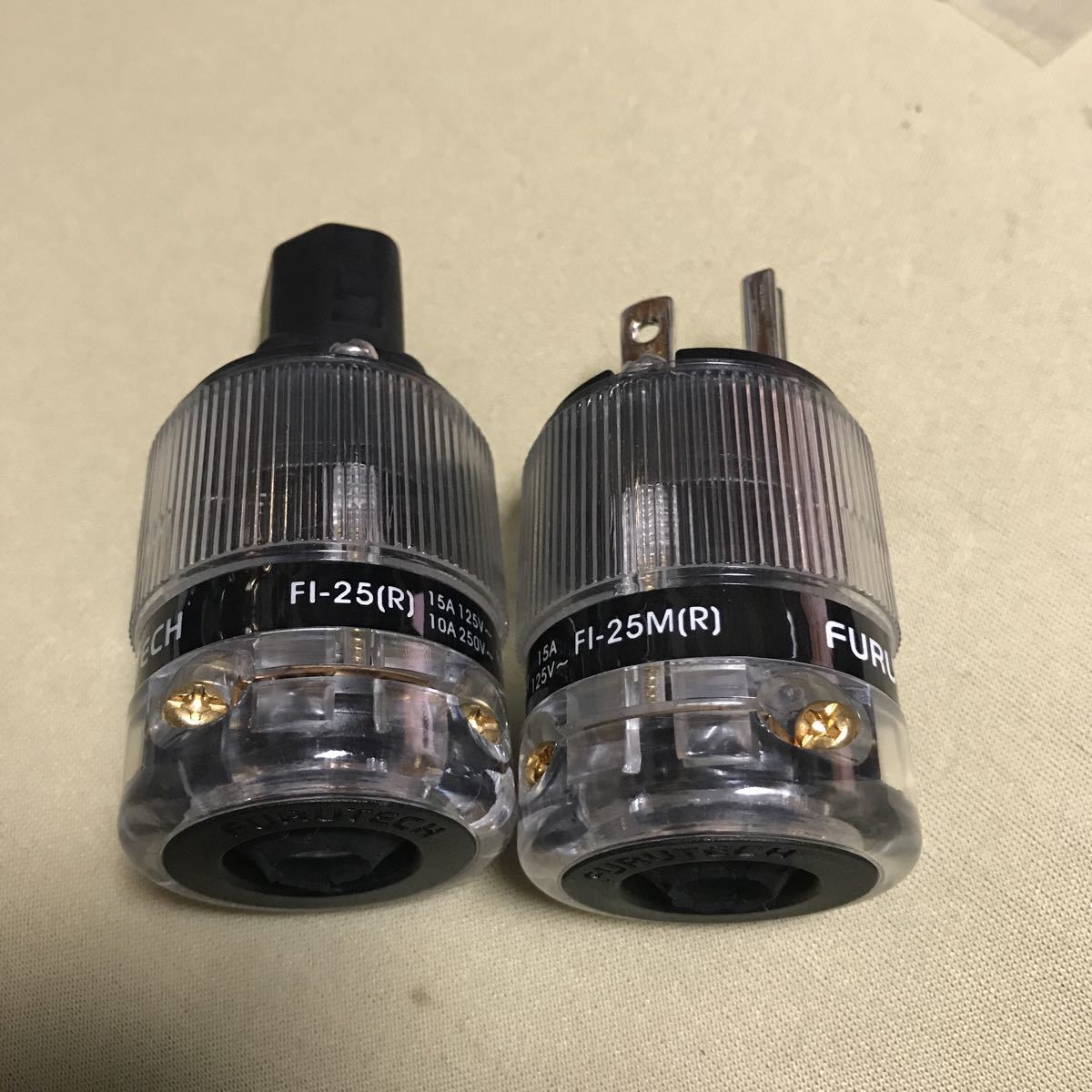 中古 FURUTECH フルテック FI-25M(R) プラグ、コネクターセット