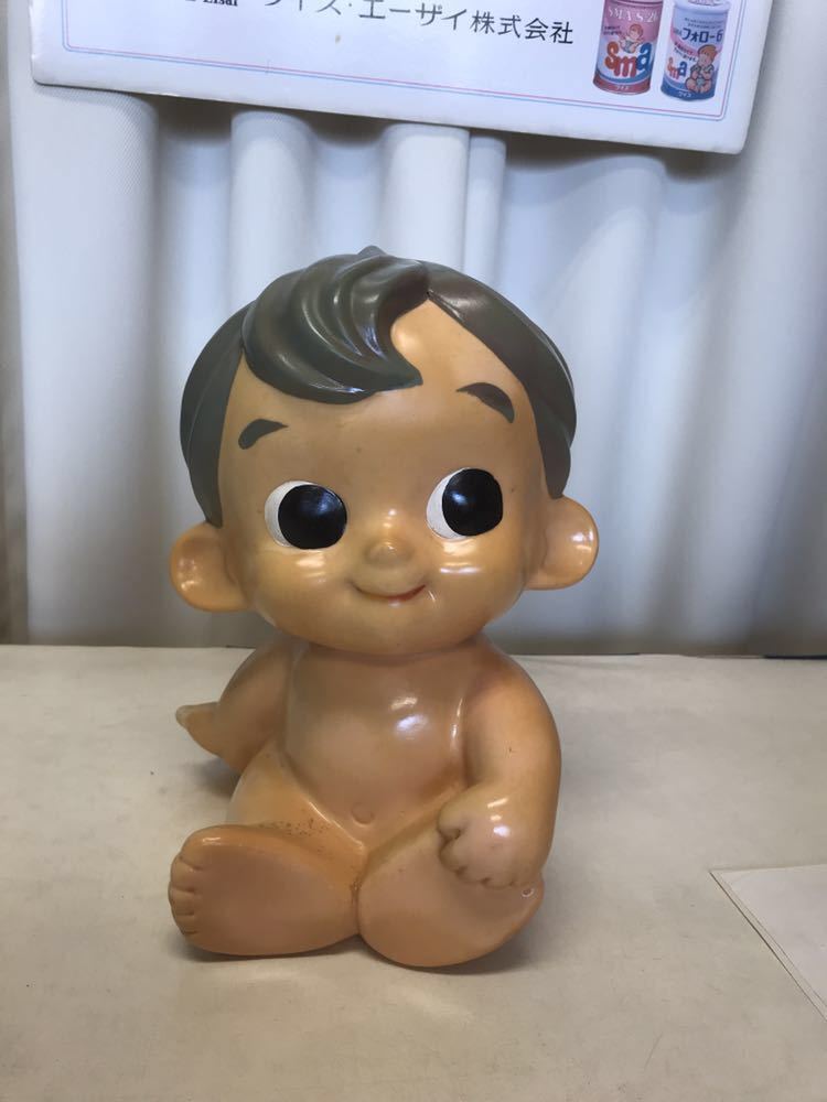 和光堂 - ワコちゃん 人形 メルカリ ソフビ人形 ソフビ 昭和レトロ