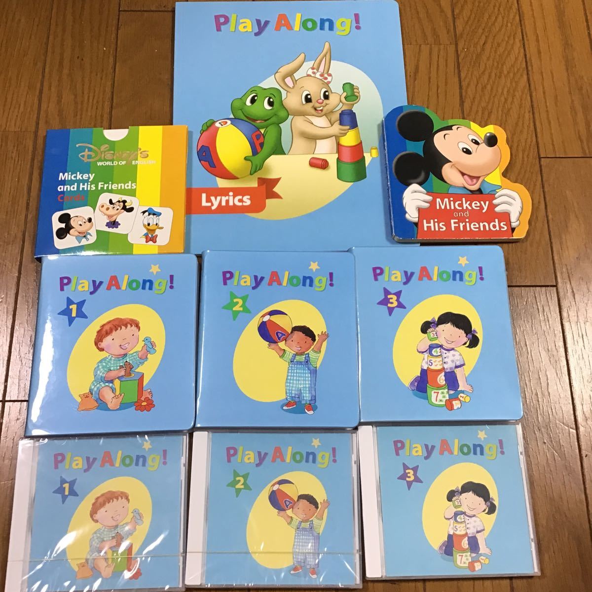 プレイアロング DWE 全て字幕有り CD・DVD 新子役 ディズニー英語 