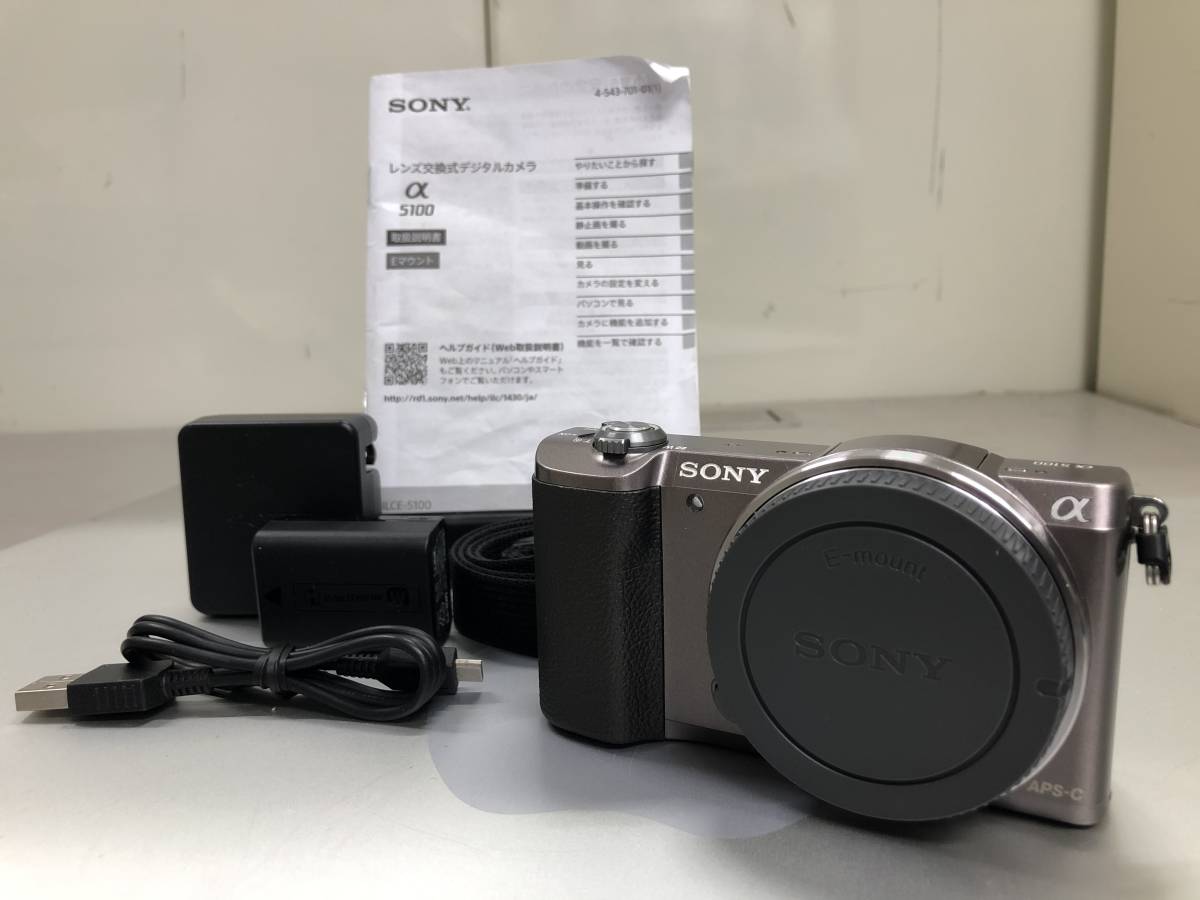 SONY ソニー α5100 ILCE-5100 ボディ ミラーレス一眼カメラ 2430万画素 