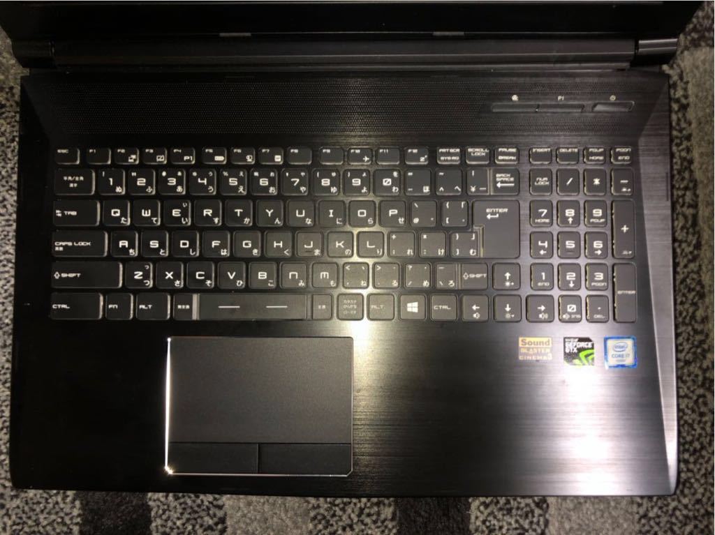 ゲーミングPC】GALLERIA QSF1060HE Corei7-6700HQ 8GB GTX1060 SSD
