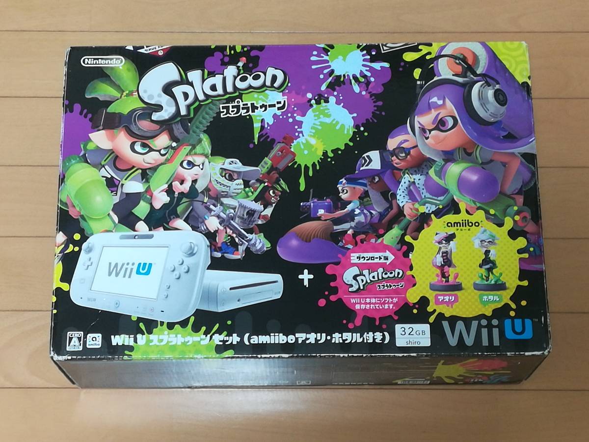 スプラトゥーン U Wii セット (amiibo WiiU ゲオ公式通販サイト⁄ゲオ