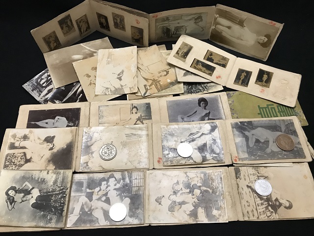 蔵出 大珍品 レトロ 無修 古写真 春画 枕絵 風俗 資料 約140点 芸術