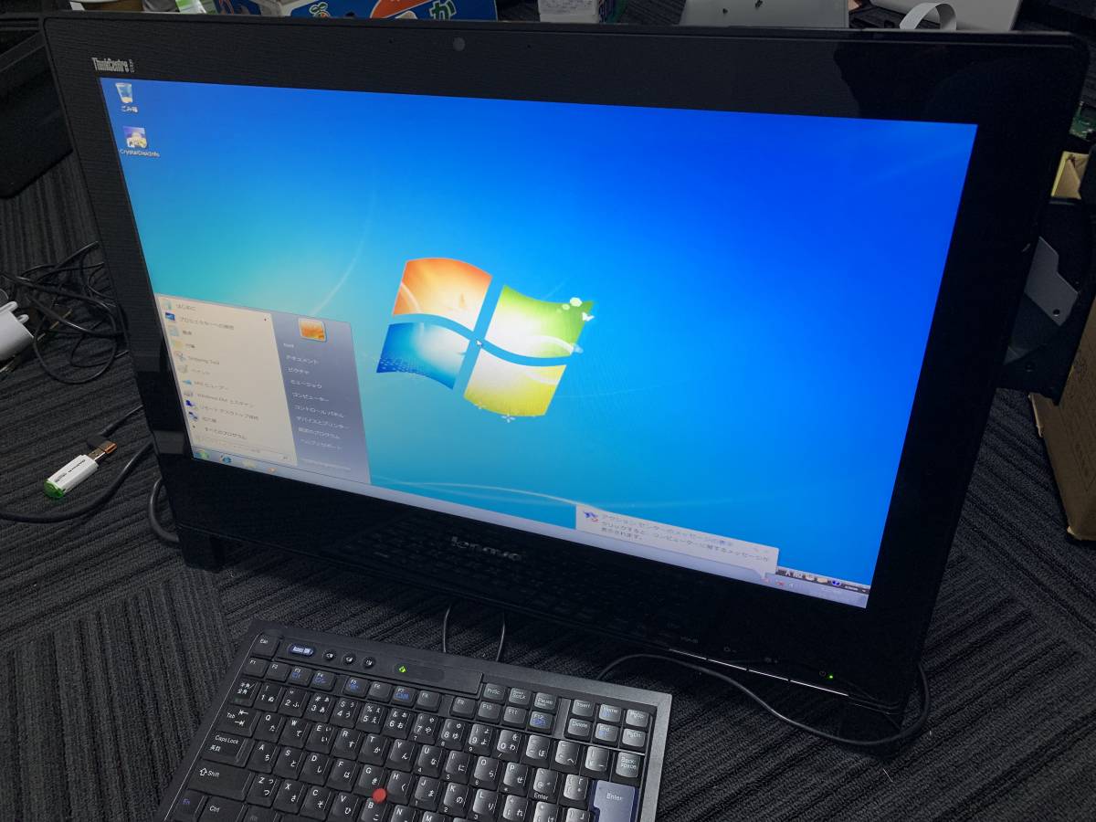 Lenovo ThinkCentre Edge 91z AllInOne Core i72600S ブルーレイ搭載 4GB フルHD