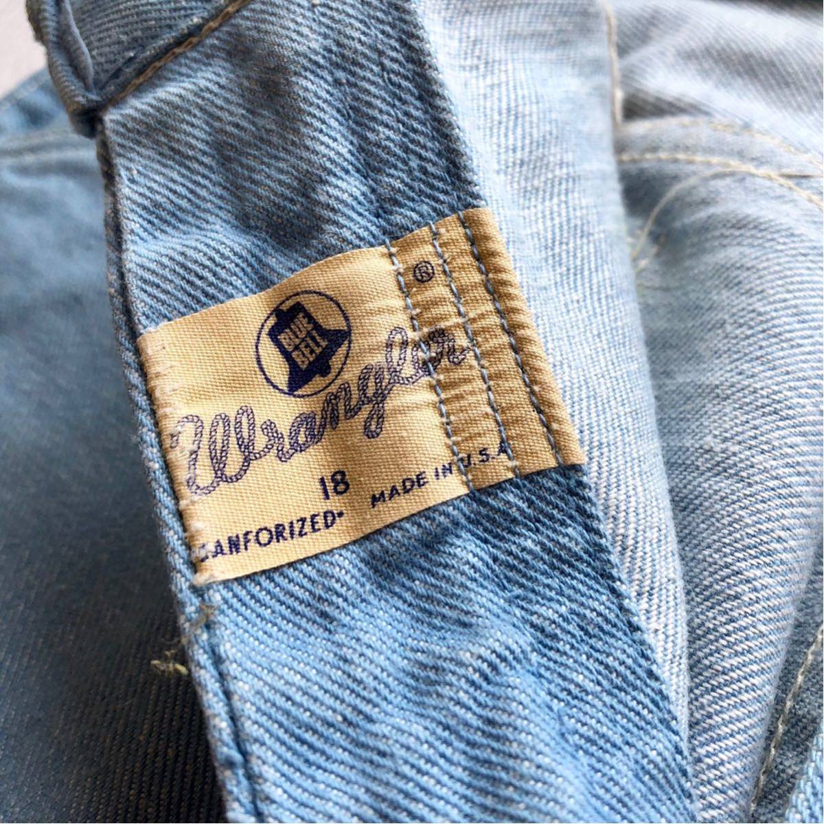 ビンテージ 60s ラングラー 22MWZ / 11MWZ 50s LEVIS 501XX 革パッチ