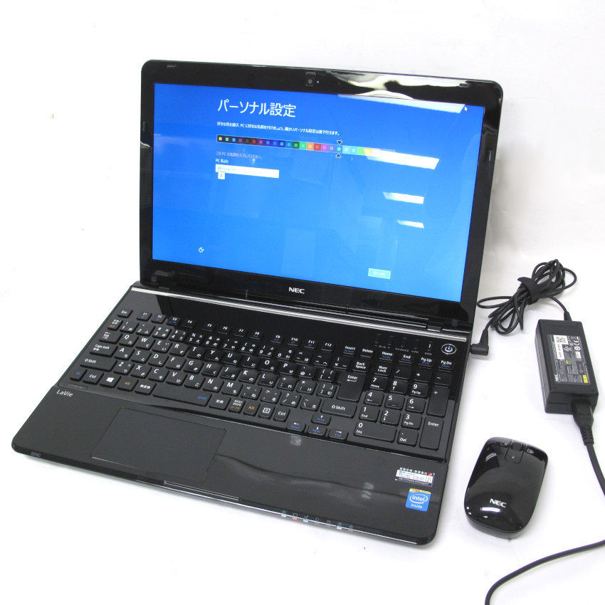 NEC(PC-LS150MSB-T1) 15.6インチノートPC Windows10 Celeron SSD240GB