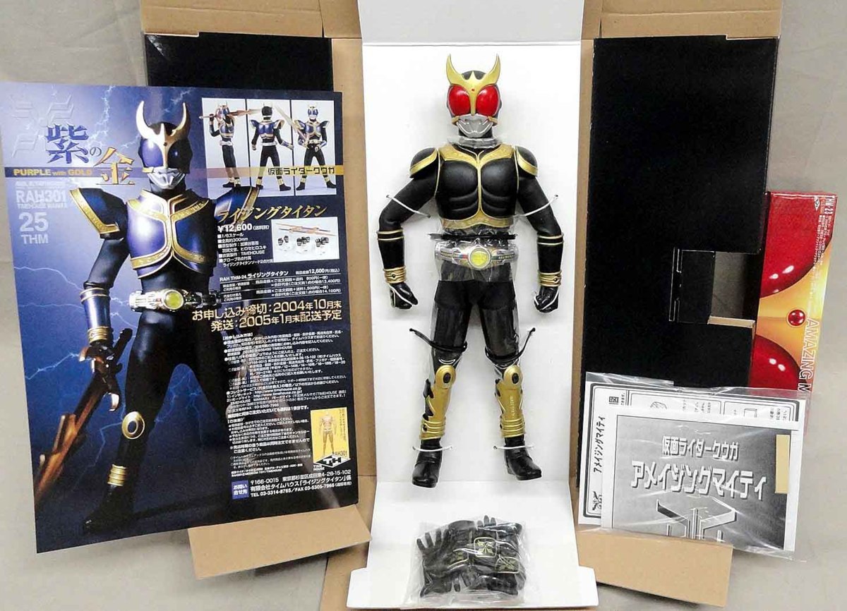 タイムハウスマニアックス 1/6 仮面ライダークウガ アメイジングマイティ 未使用 RAH BM!