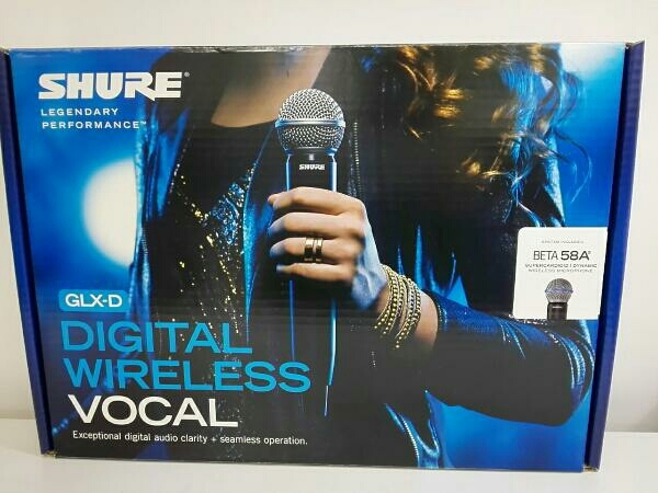 未使用品 SHURE GLXD4 BETA58A ワイヤレスマイク 受信機 SHURE GLXD4