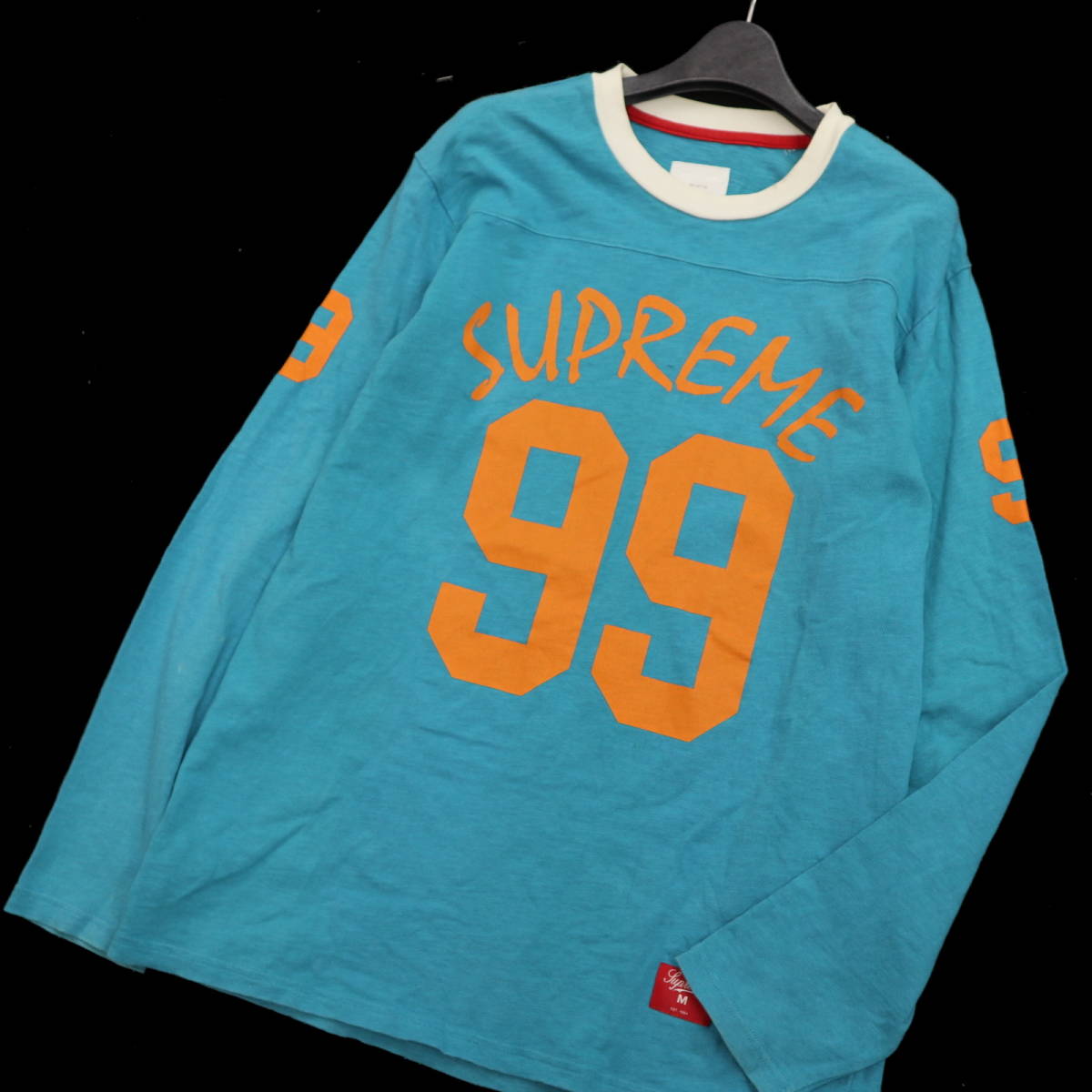 Supreme シュプリーム ロゴ ナンバリング☆ 長袖 クルーネック 