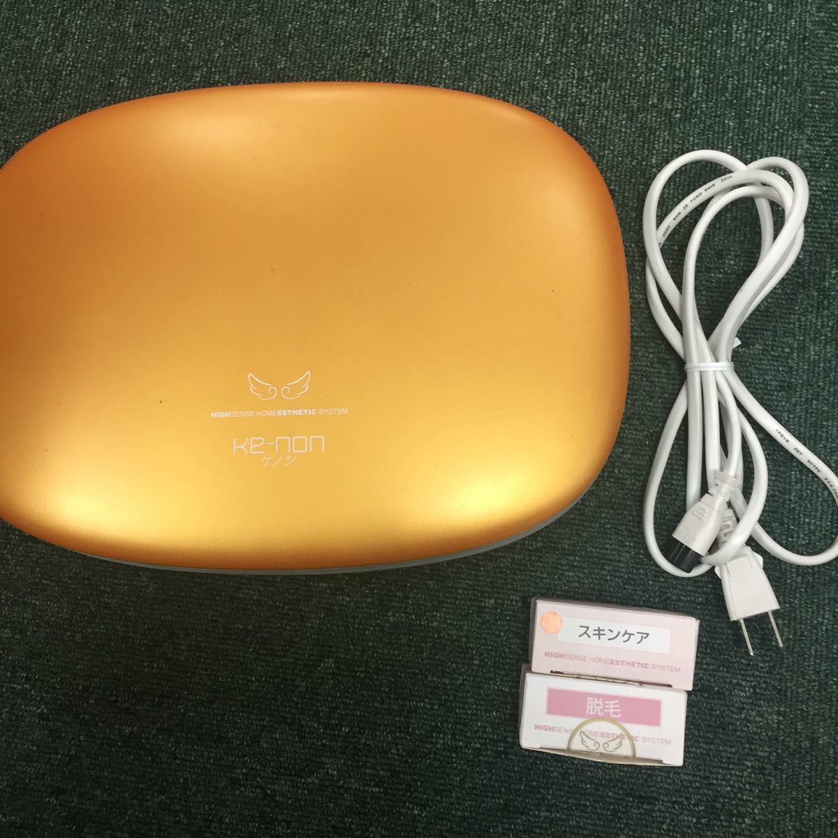 x203 ケノン 脱毛器 ver4.1 カートリッジ3個付属