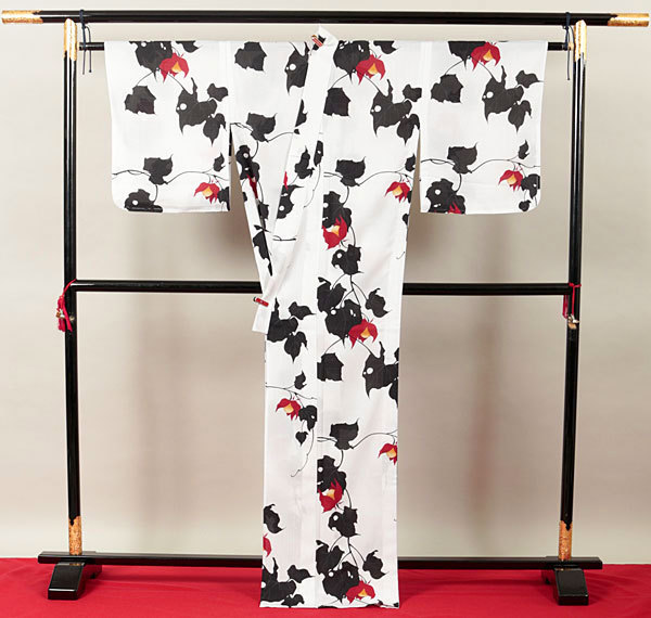 【和遊館】SHC378　お仕立て上がり！『撫松庵』浴衣 ほおずき 2019年新柄