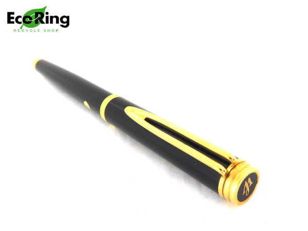 1円 ウォーターマン IDEAL ペン先 18K デザイン 万年筆 F ブラック