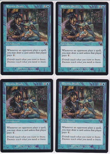 Foil《リスティックの研究⁄Rhystic 公式通販 Study Rhystic - MTG