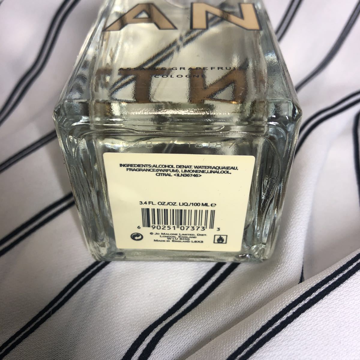 JO MALONE アッサム グレープフルーツ ハンツマン 100ml