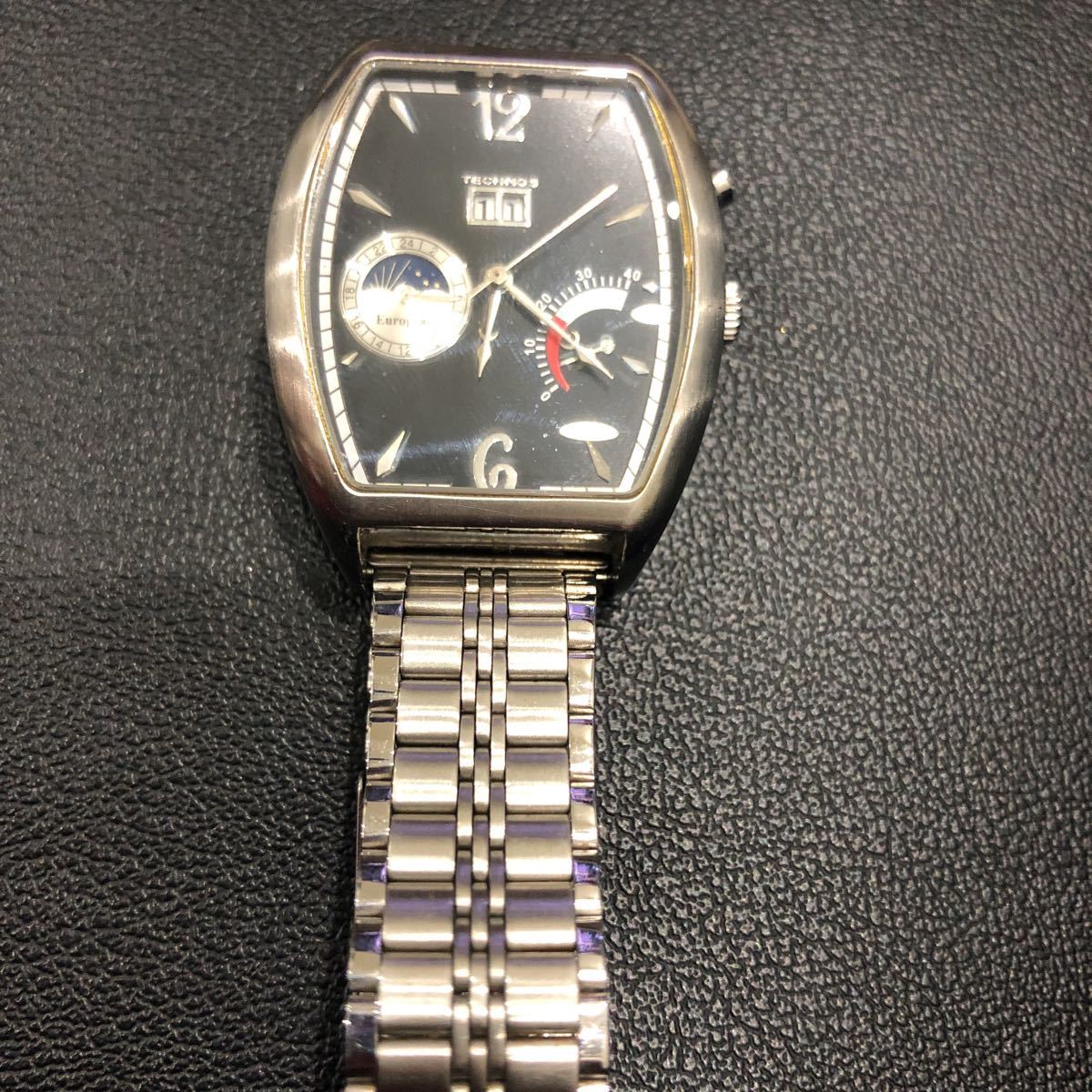 TECHNOS テクノス SWISS 自動巻き腕時計 TGM603 SS メンズ