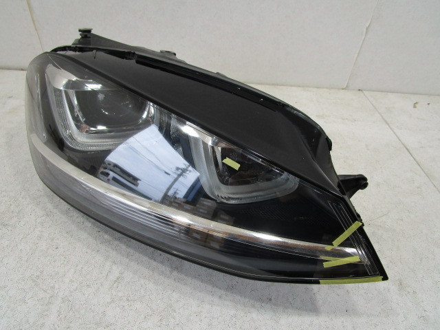 ⑥ ＶＷ ゴルフ７　ヘッドライト右　5G系　前期　5G2 941 752A ゴルフ7 VW 0 5G2941082 082 HID右ヘッドライト右ライト