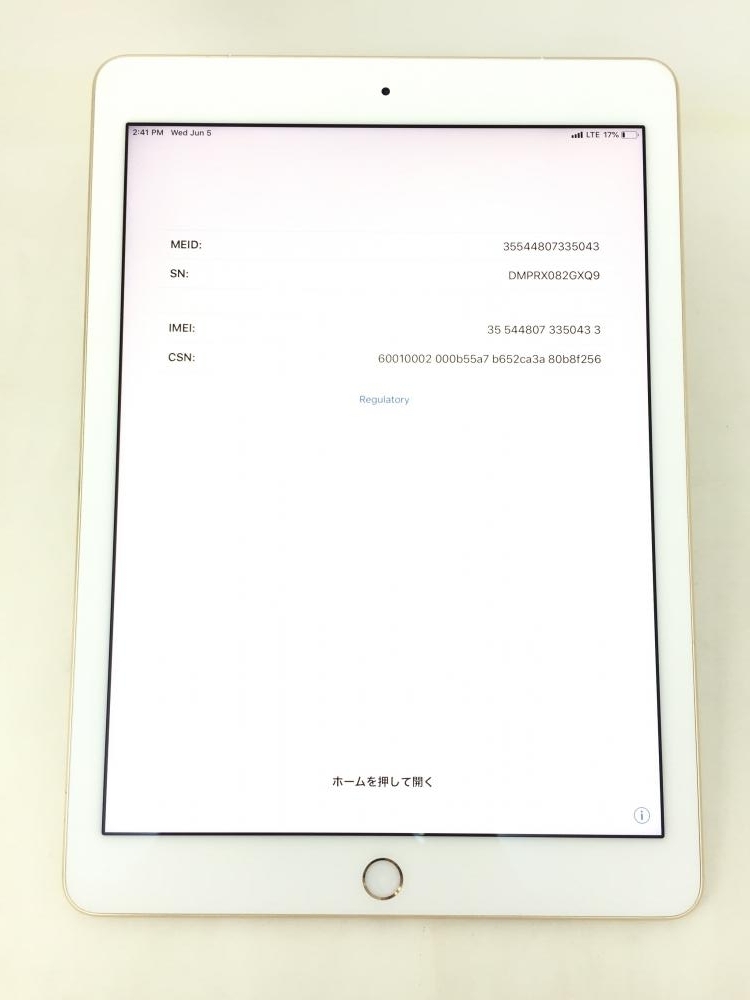 39【超美品】 iPad PRO 9.7インチ 256GB Apple 国内版SIM フリー