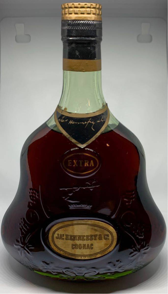1円～★古酒★ジャズ ヘネシー エクストラ ★旧 グリーンボトル 700ml 40% コニャック JA'S HENNESSY EXTRA 
