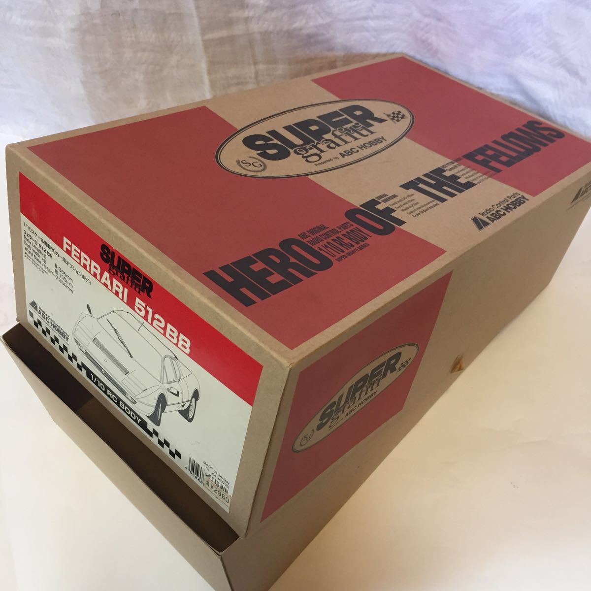 ABCホビー 1/10 フェラーリ512BB ボディ 訳あり 絶版品 ABCホビー 1/10