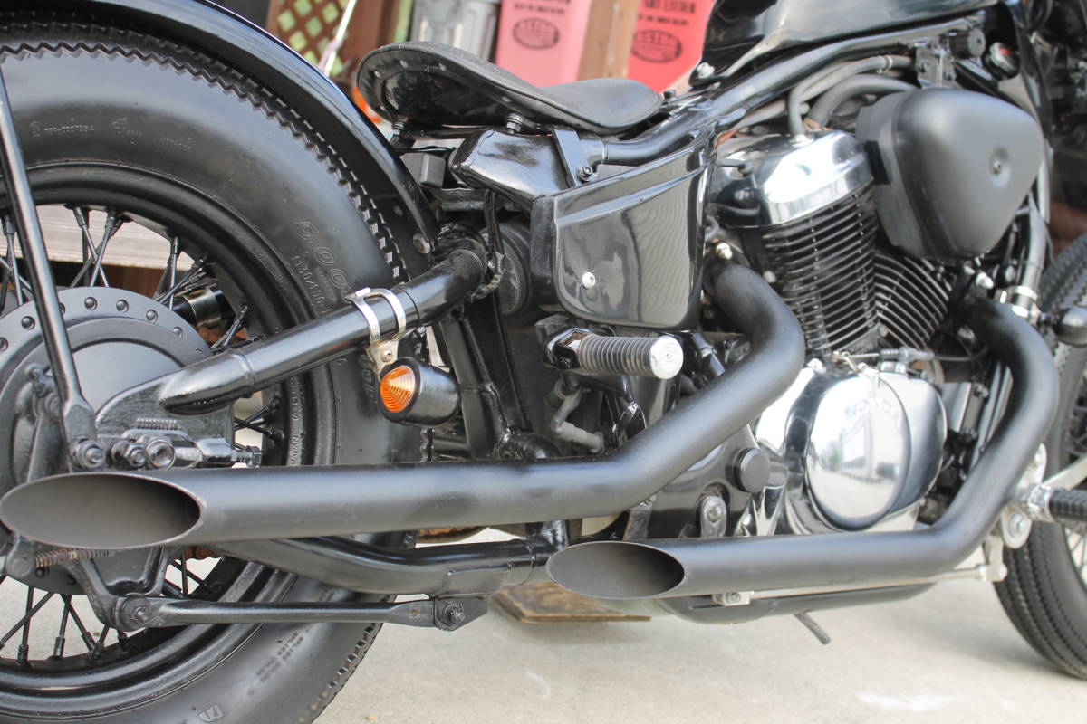 スティード400 クラシックタイヤ | ホンダ 迫力抜群のフリスコstyle 