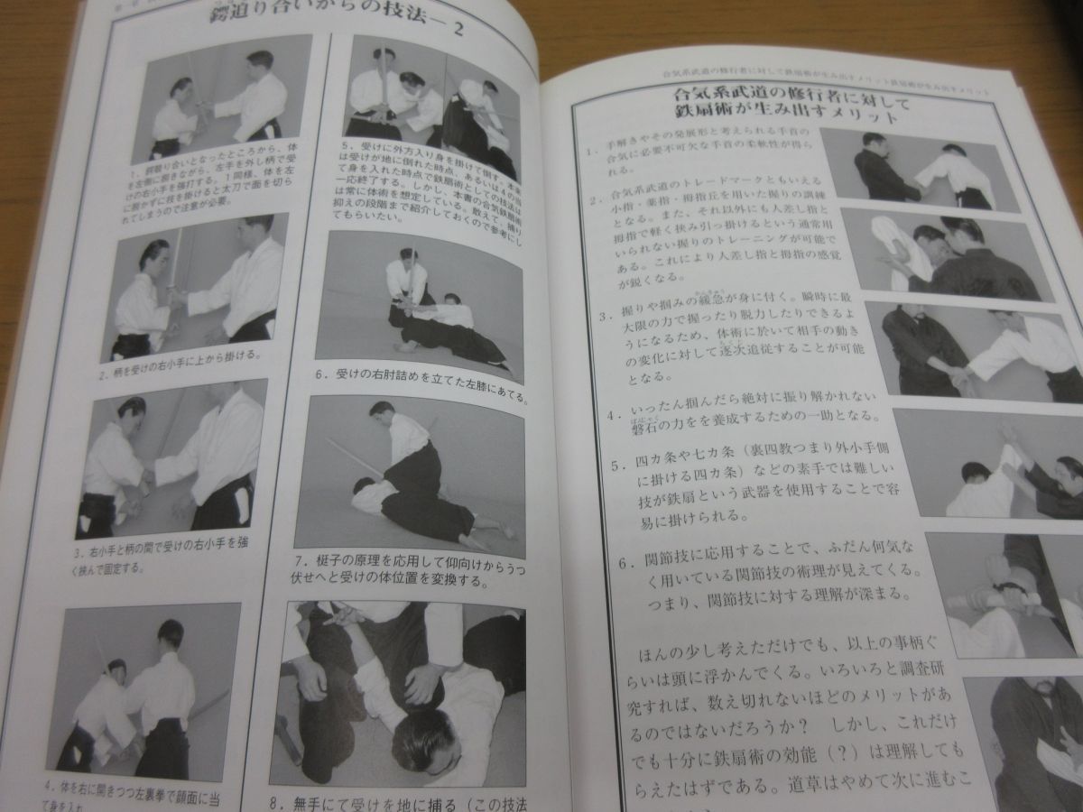 x203)【絶版・希少本】合気鉄扇術/体術をさらに磨きあげる/水越ひろ/愛