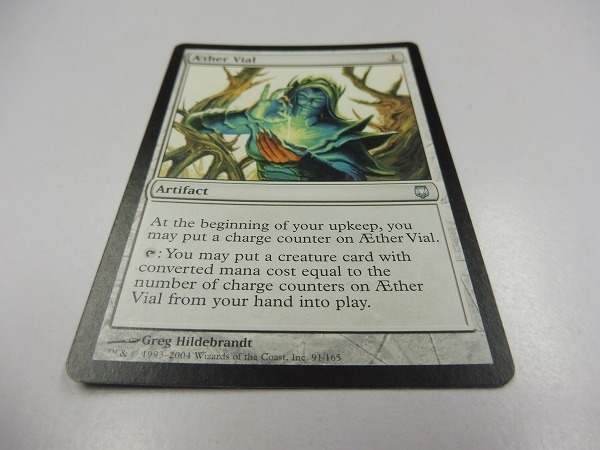 AEther ⁄ VialIMA No.212 買取相場-MtG-(英)霊気の薬瓶 Vial《日本語