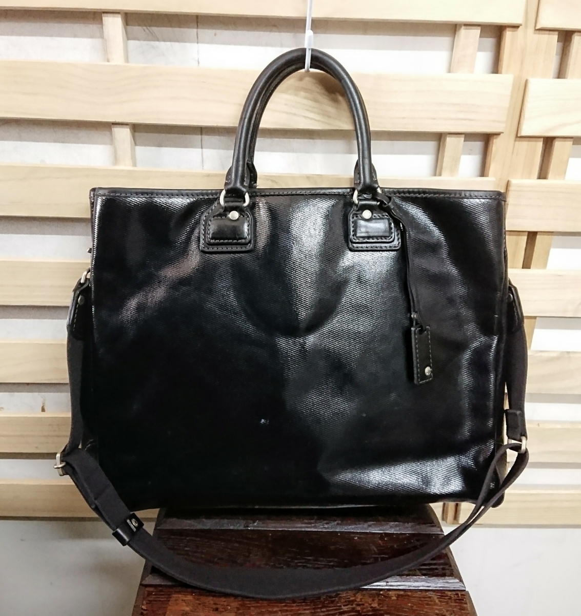 ソフトシュリンクレザー トートバッグ エルゴポック HERGOPOCH