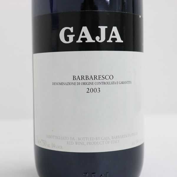 ☆GAJA（ガヤ）バルバレスコ 2003 750ml X9E3117