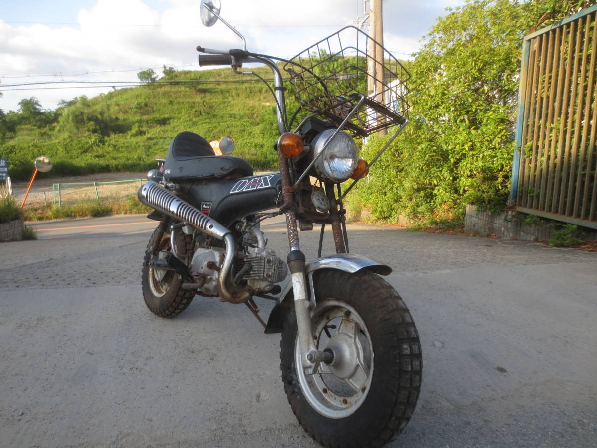 DAX ST50 ダックス 部品取り ホンダ 書類鍵無し Yahoo!オークション 