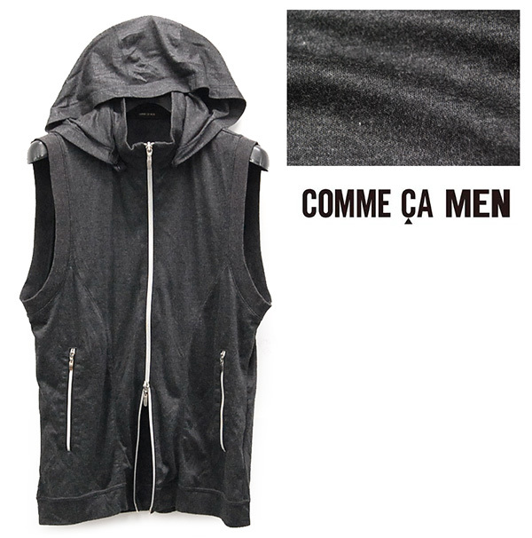 CA COMME MEN コムサメン MENスエードジャージーブルゾン 新品 秋冬 異 