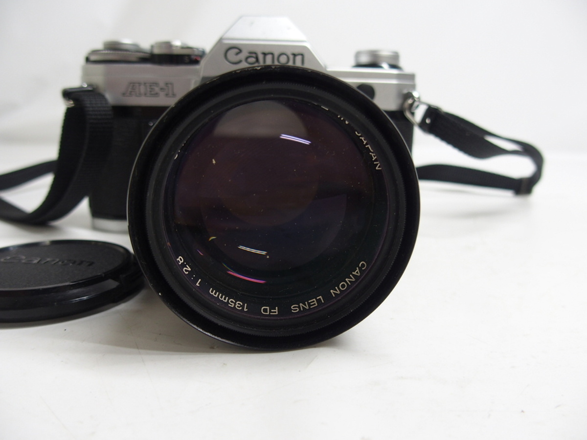ト静 Canon キャノン AE-1 一眼レフカメラ AE1 FDレンズ