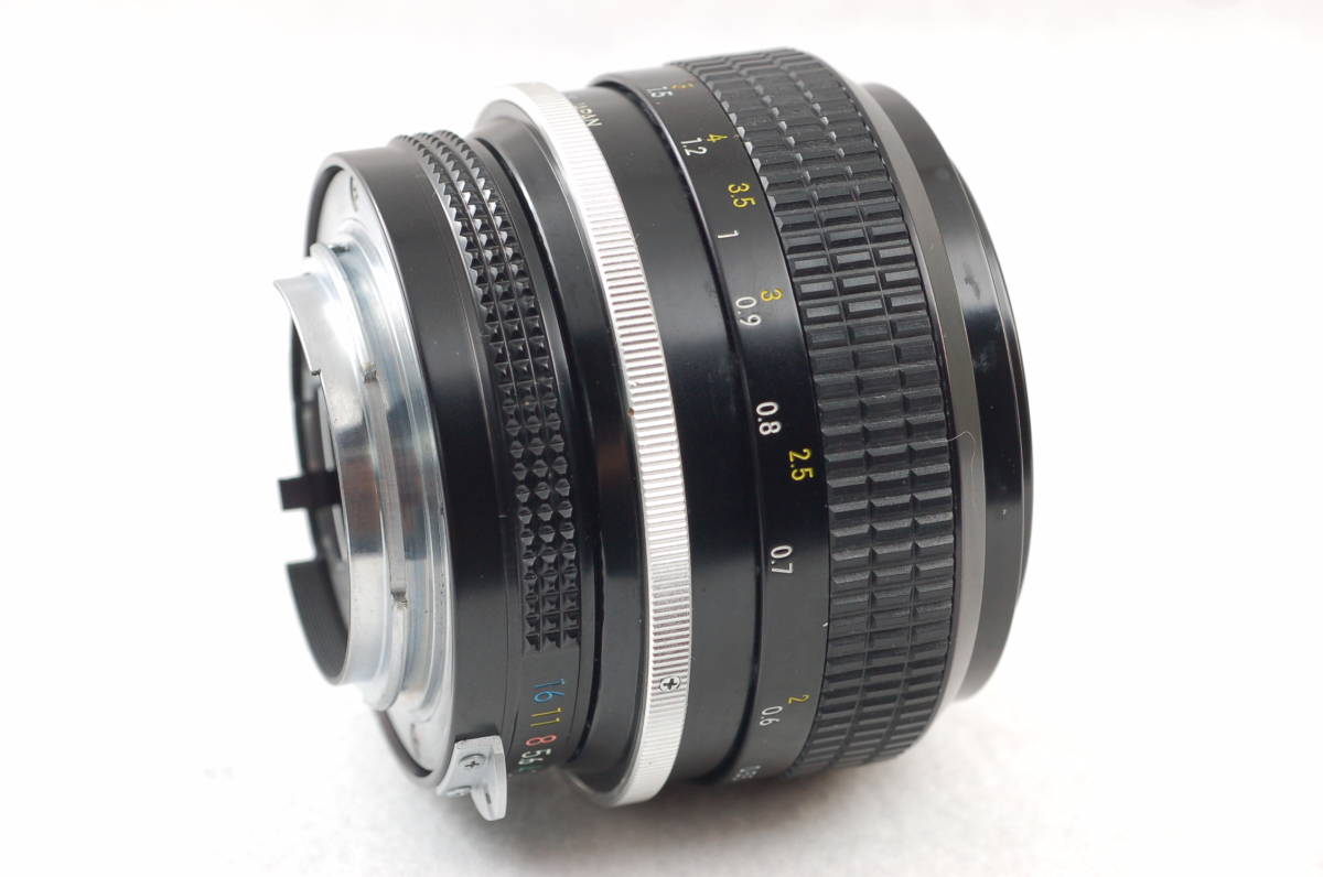 Nikon 非Ai Nikkor 55mm F1.2 明るい標準レンズ Nikon非AiNikkor55mmF1