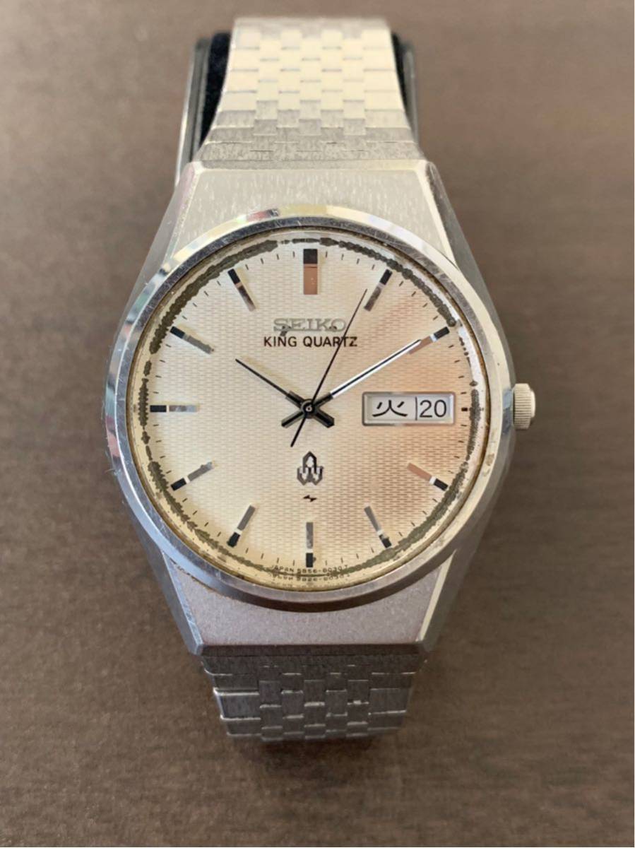☆SEIKO KING QUARTZ セイコー キングクォーツ メンズ腕時計 5856-8020 