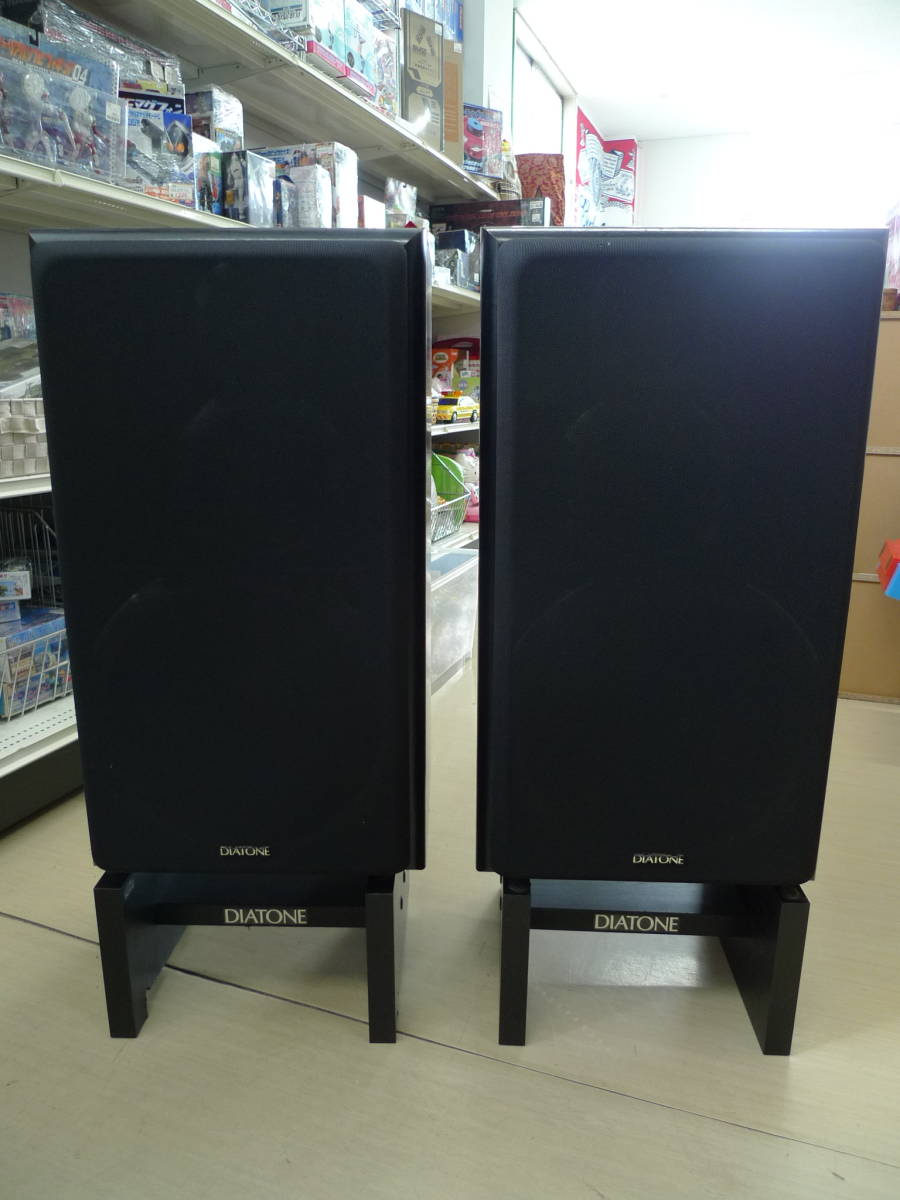 ③DIATONE ダイヤトーン DS-77HR BK スピーカーペア 3ウェイ スタンド